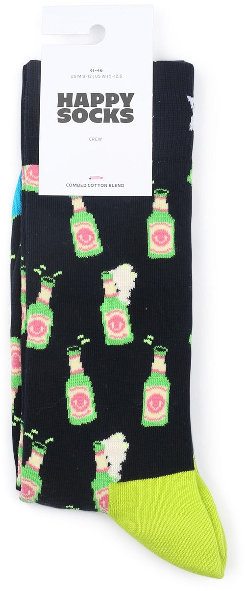 Happy Socks Socken Bier Product / Achterkant