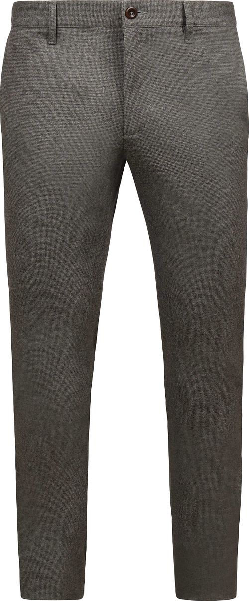 Alberto Rob New Jersey Chino Check Taupe