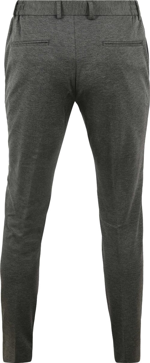 Suitable Pantaloni in jersey antracite Product / Achterkant