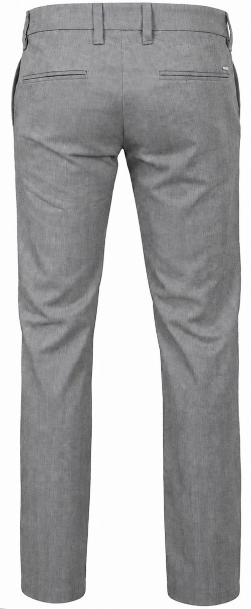 Mac Trousers Lennox Herringbone Grey