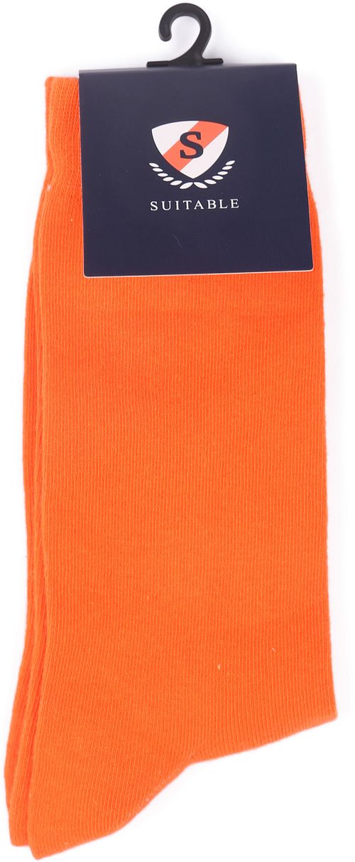 Suitable Chaussettes Organiques Orange Verpakking