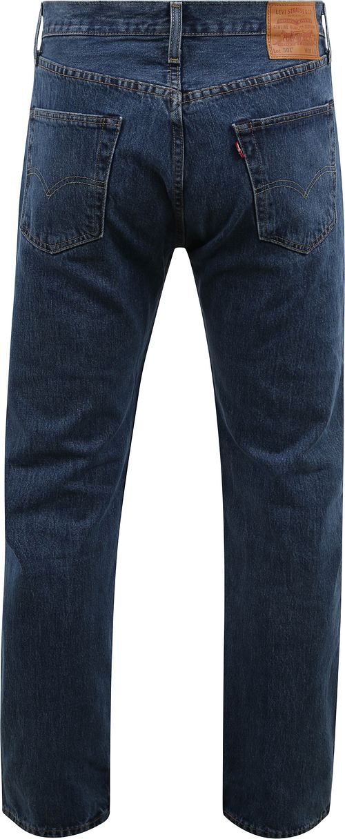 Jeansy Levi's 501 Original Fit w kolorze niebieskim 0114 Product / Achterkant