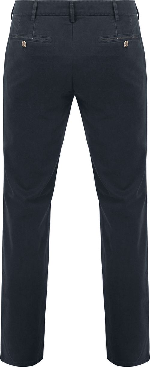 Meyer Chino Bonn Twill Marine Product / Achterkant