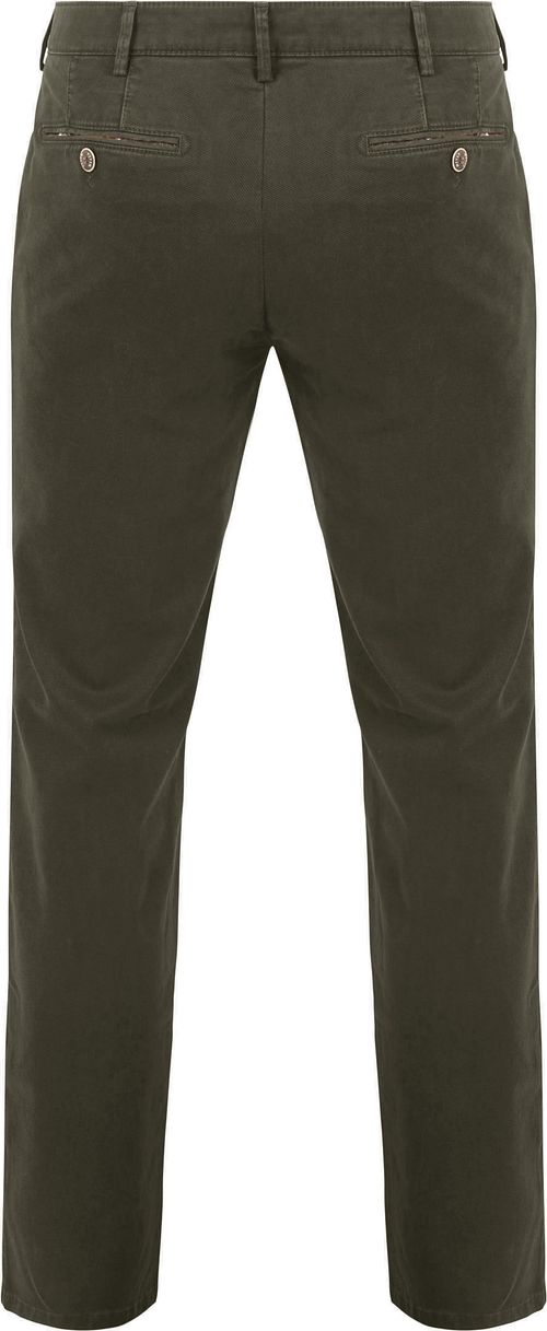 Meyer Chino Bonn Twill Olivengrøn Product / Achterkant