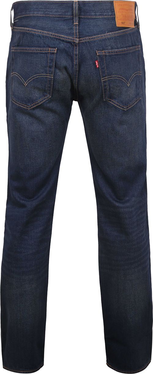 Levi's Jeans 501 Indigo Bleu Product / Achterkant