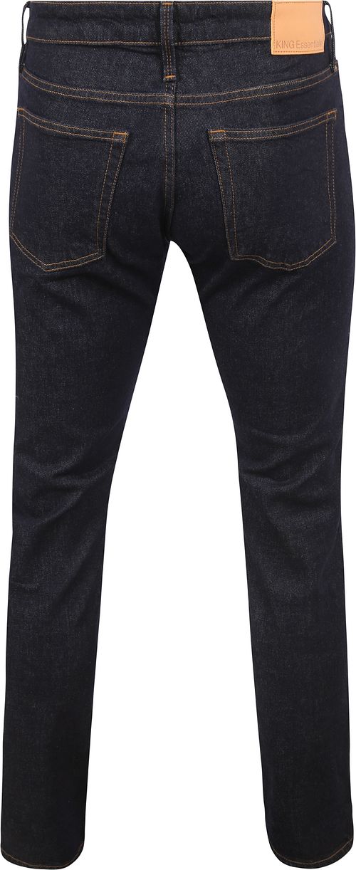 King Essentials Jeansy The Jason w kolorze granatowym Product / Achterkant