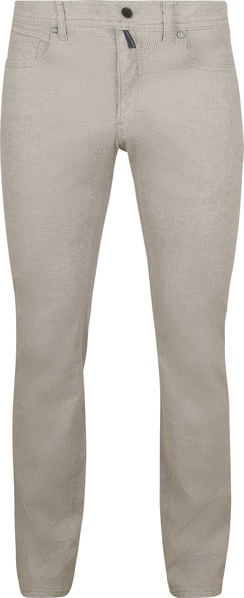 Pantalón Pierre Cardin Lyon Tapered con estampado en greige Product