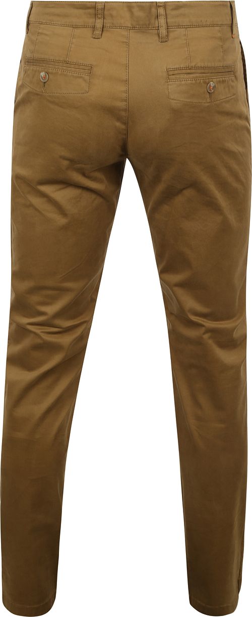 Suitable chino Plato en color caqui Product / Achterkant
