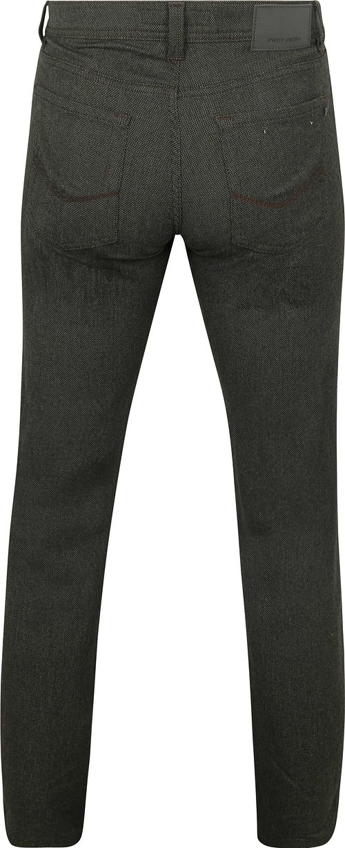 Spodnie Pierre Cardin Lyon Tapered zielone Product / Achterkant