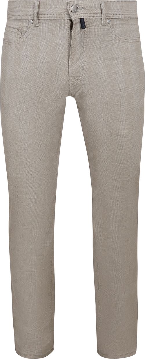 Pierre Cardin Laval Pantaloni Checks Beige Product