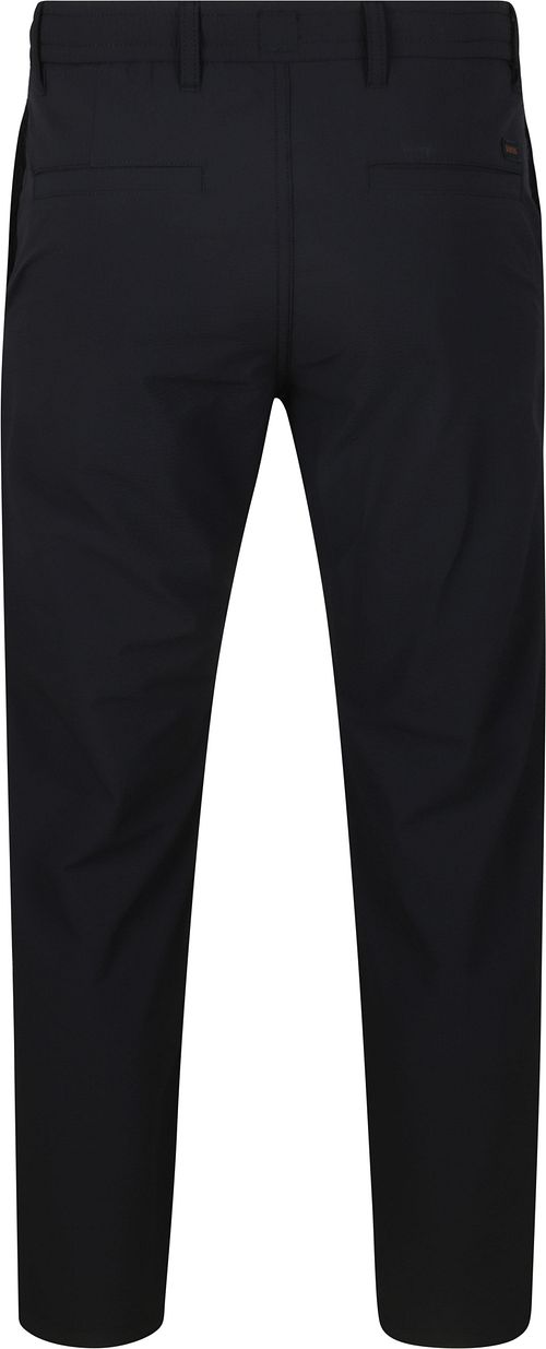 BOSS Chinos i Seersucker Navy Product / Achterkant