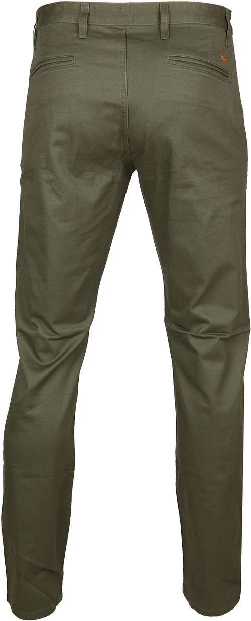 Dockers Alpha Slim Stretch Oliven Product / Achterkant