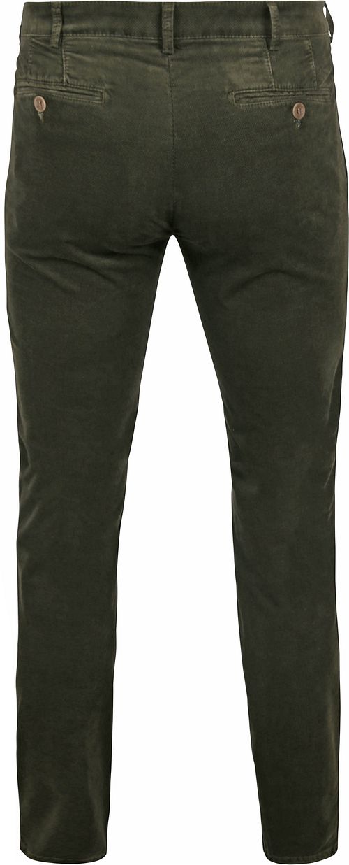 Meyer Chino Rio Dark Green Product / Achterkant