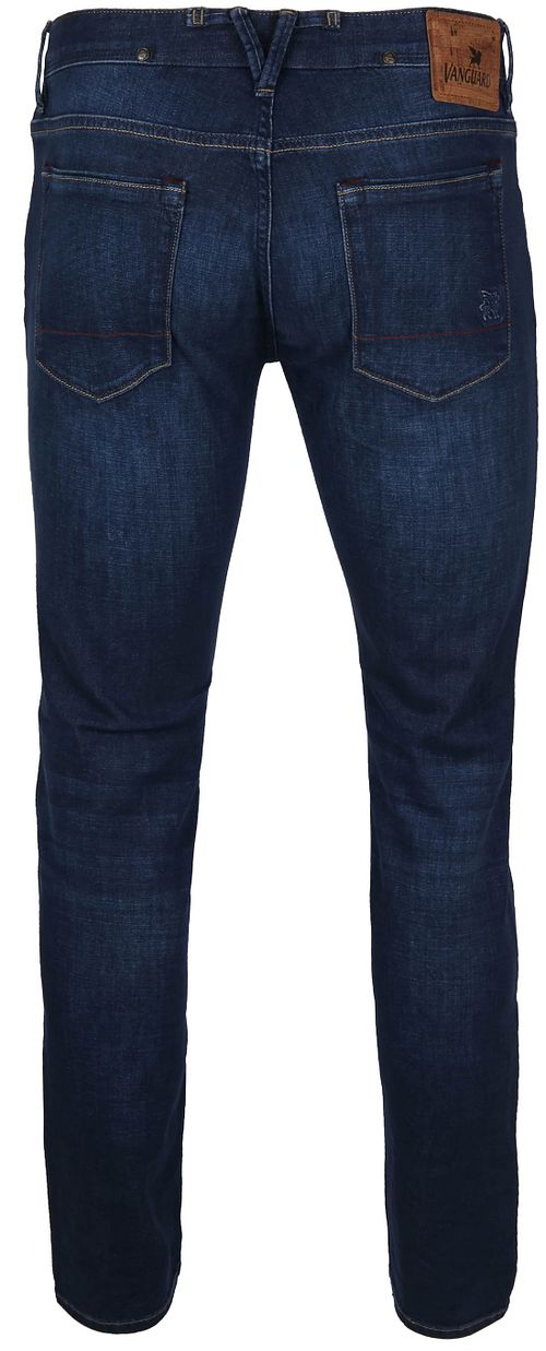 Vanguard V85 Scrambler Jeans SF Dunkelblau Product / Achterkant