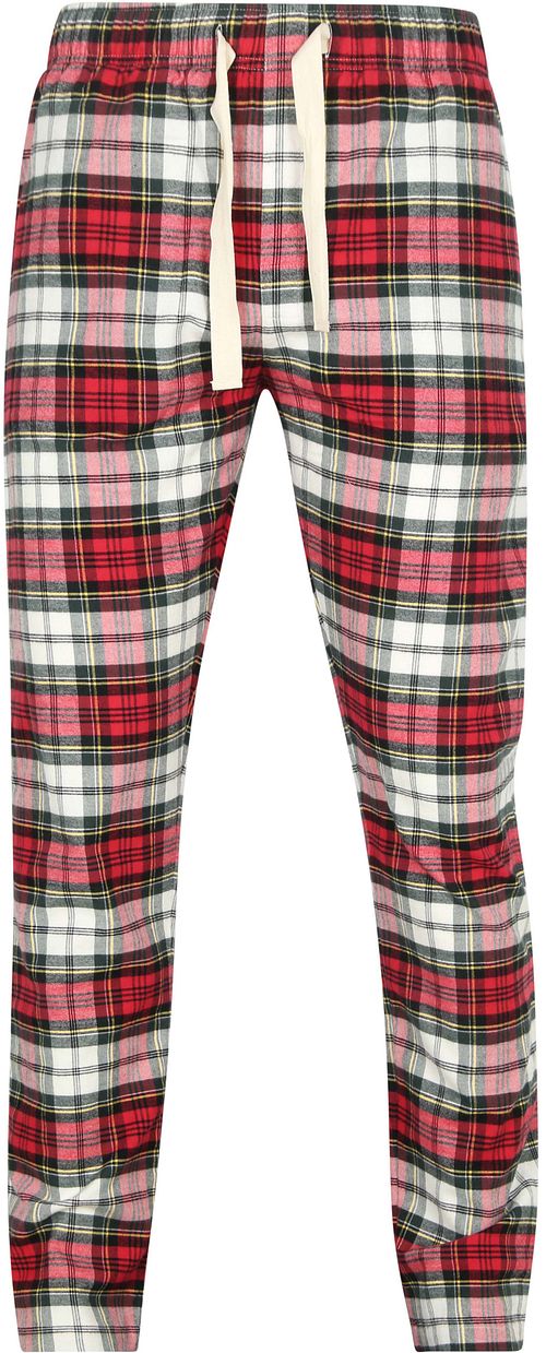 Pantaloni loungewear Steppin' Out a quadri rossi Product
