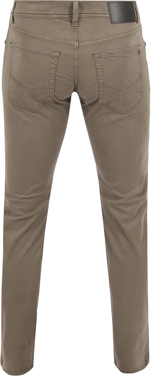 Pantalón Pierre Cardin Lyon Tapered en taupe Product / Achterkant