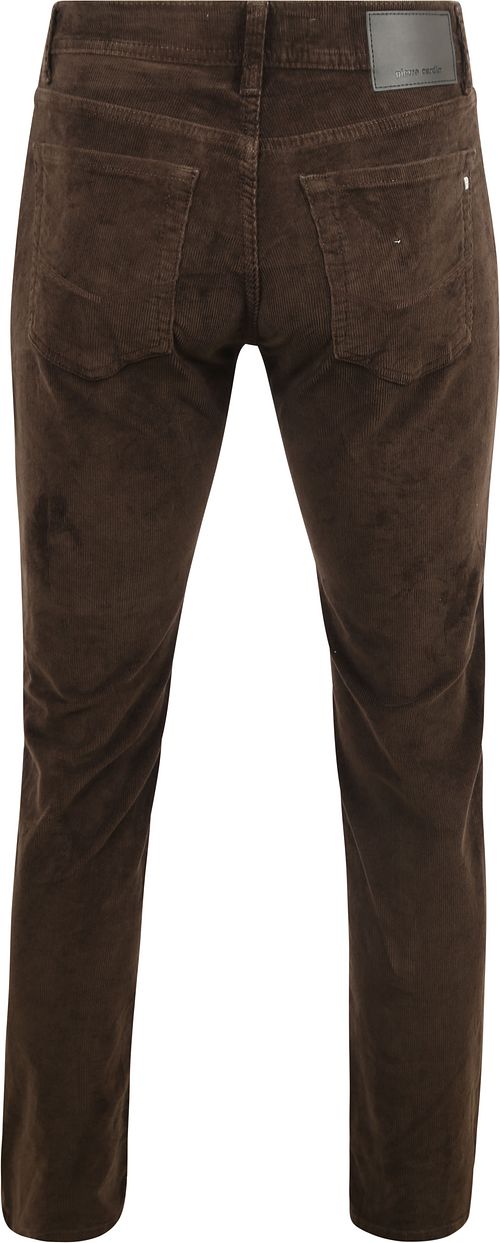 Pierre Cardin Pantalon Lyon Future Flex Corduroy Marron Product / Achterkant