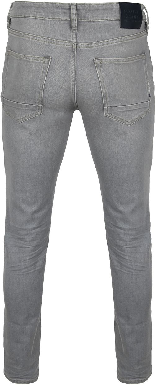 Scotch and Soda Jean Skim Gris Product / Achterkant
