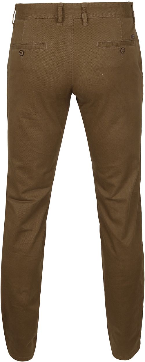 Suitable Sartre chino i taupe Product / Achterkant
