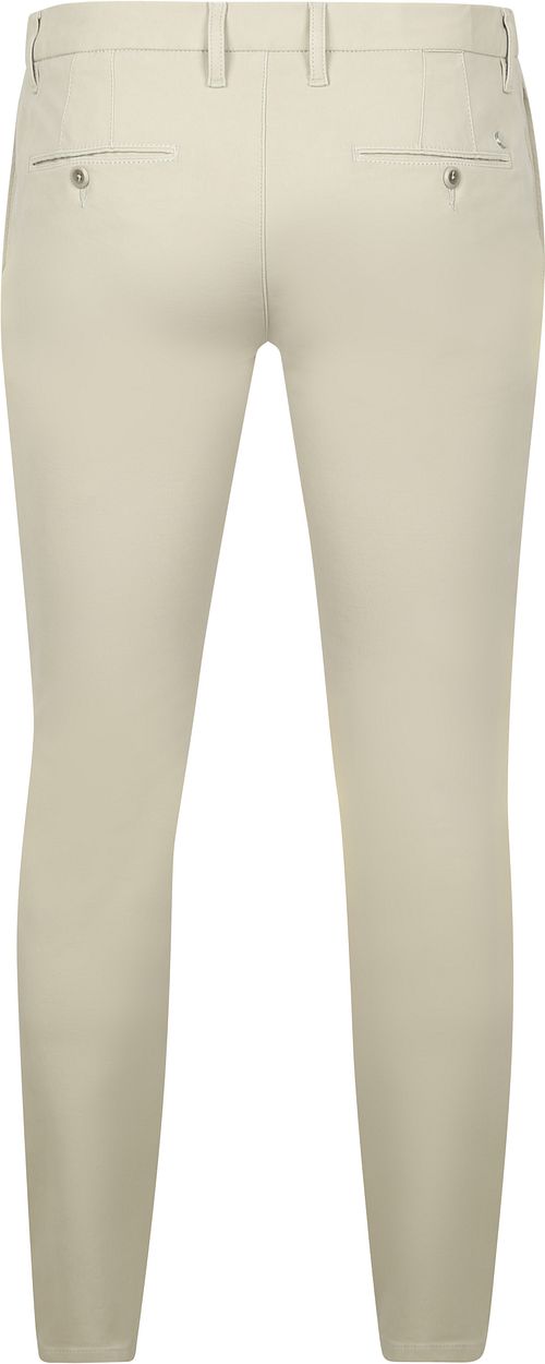 Chino Alberto Rob Stretch w kolorze off white Product / Achterkant