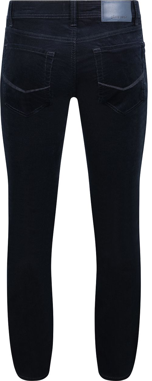 Pierre Cardin Lyon Tapered Bukser Corduroy Marineblå
