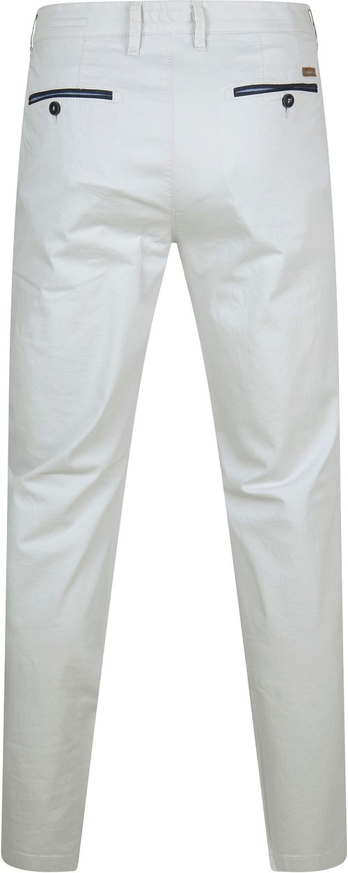 Gardeur chinosy jasnoszare Benny 3 Product / Achterkant