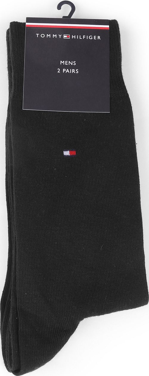 Tommy Hilfiger Classic 6-Pack Socken Schwarz Verpakking