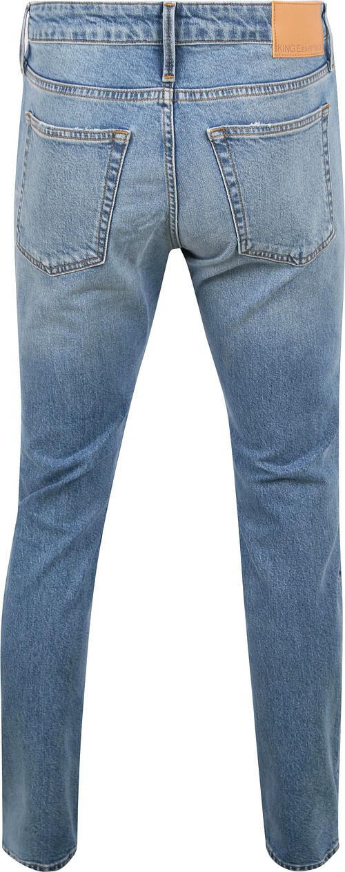 KING Essentials Vaqueros The Jason azul claro Product / Achterkant