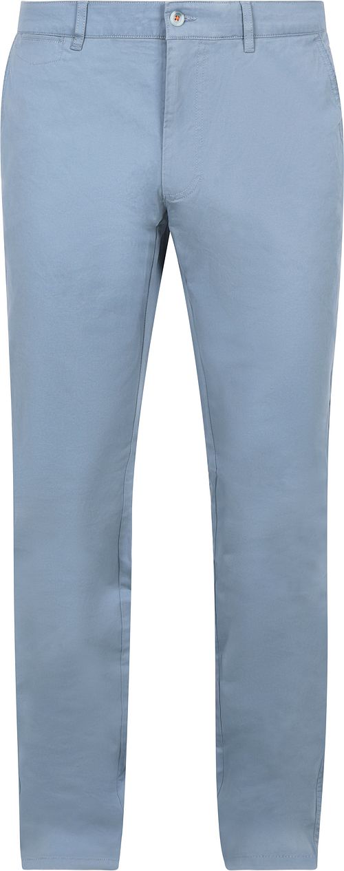 Chinosy Suitable Peano Twill w kolorze stalowoniebieskim Product