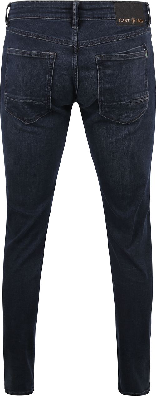 Cast Iron Shiftback Jeans Blue BBO Product / Achterkant
