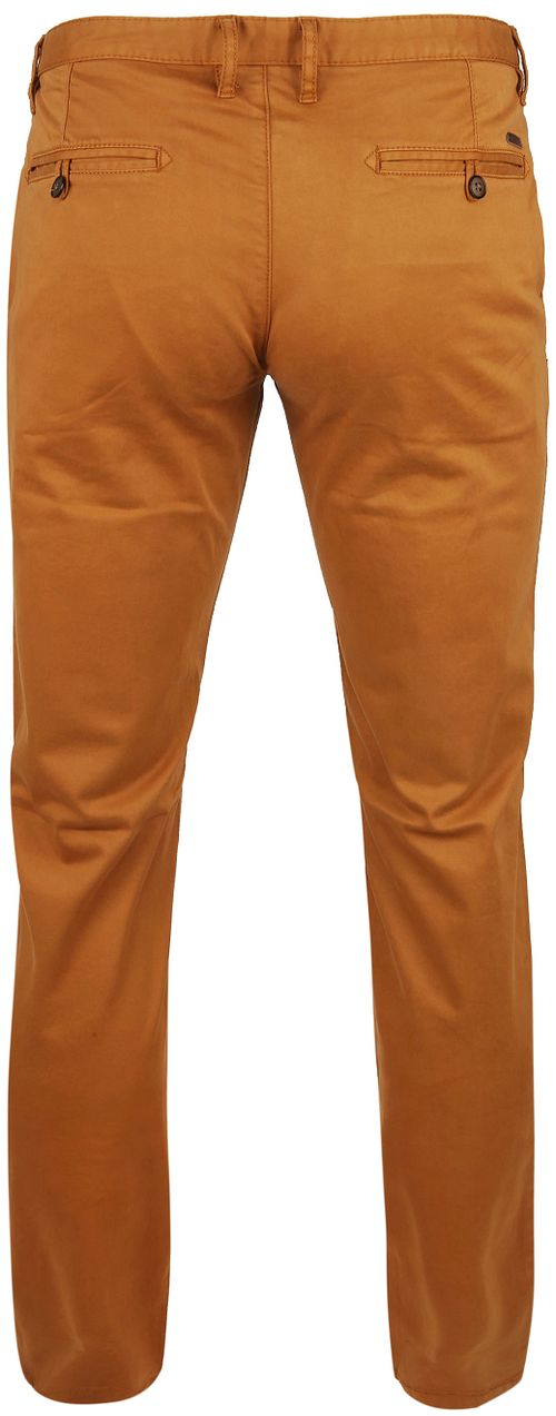 Passerende Chino Sartre Karamell Product / Achterkant