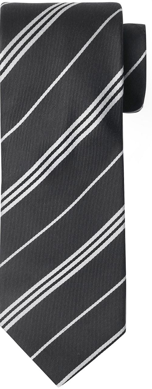 Suitable Silkeslips Bred Grå Stribe Product