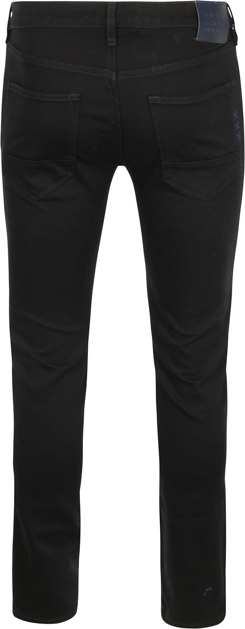 Scotch and Soda Skim Jeans Zwart Product / Achterkant