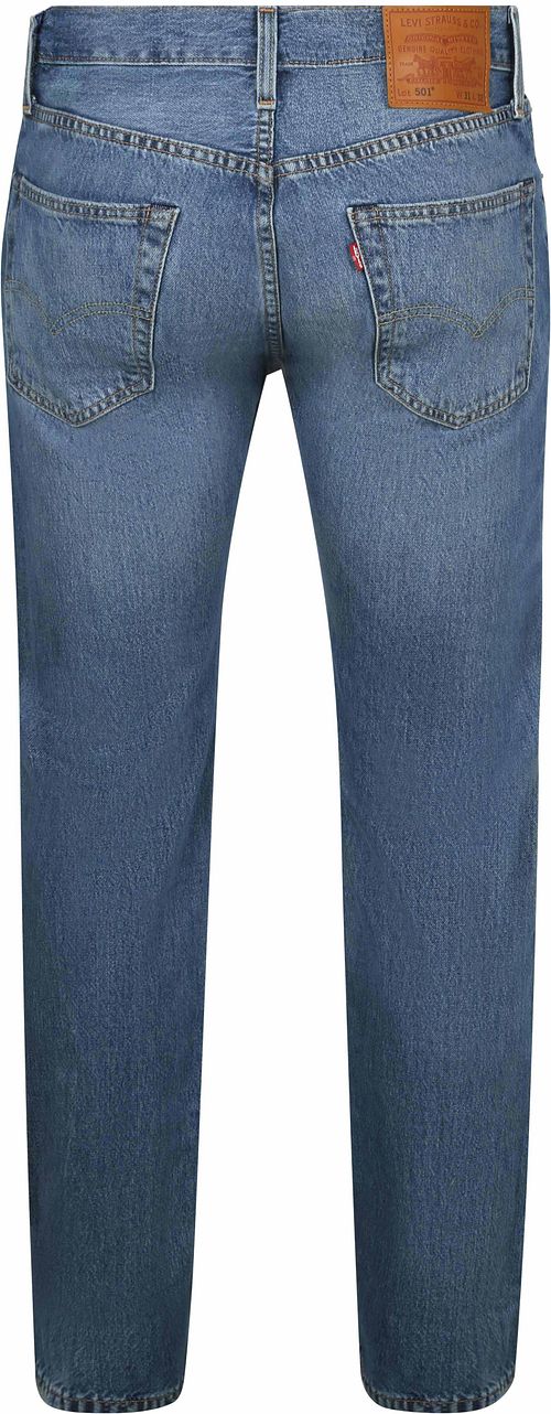 Levi’s 501 Broek Mid Blauw Product / Achterkant