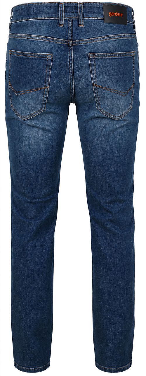 Gardeur Bradley Stone Used Blue Jeans Product / Achterkant