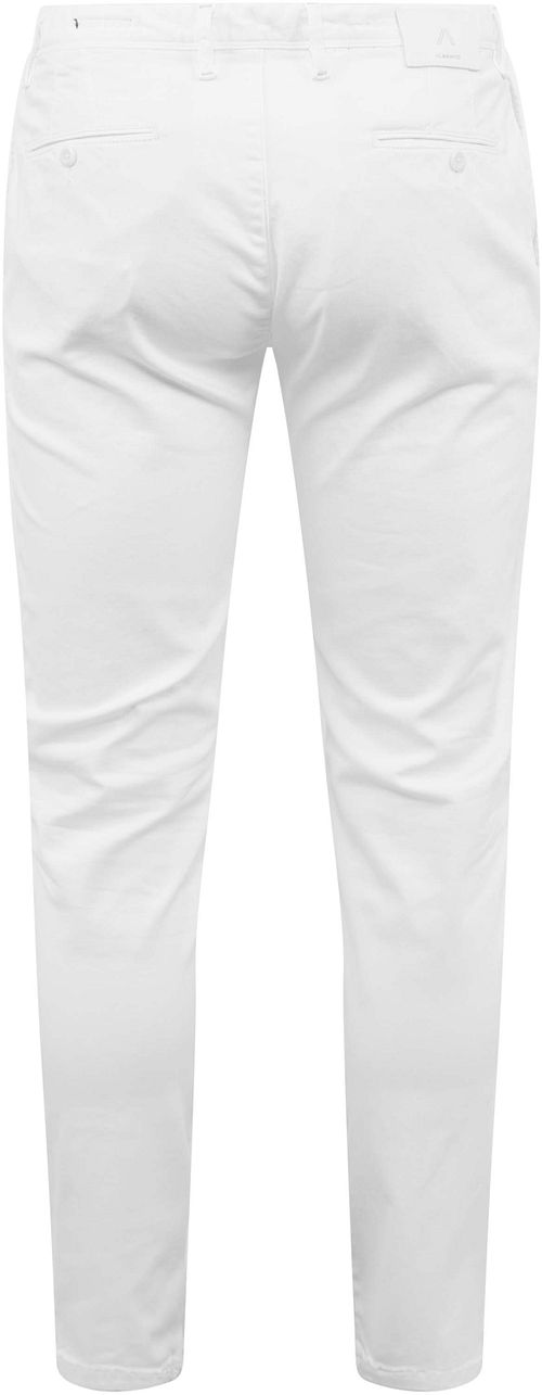 Alberto Rob T400 Dynamic Chino Wit Product / Achterkant