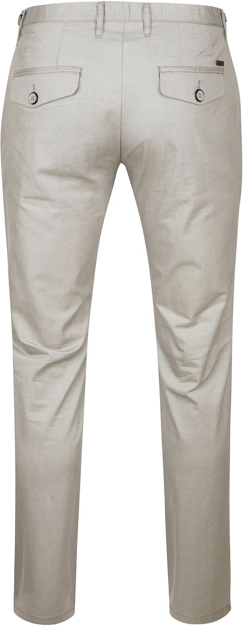 Suitable Chino Locke Grijs Product / Achterkant