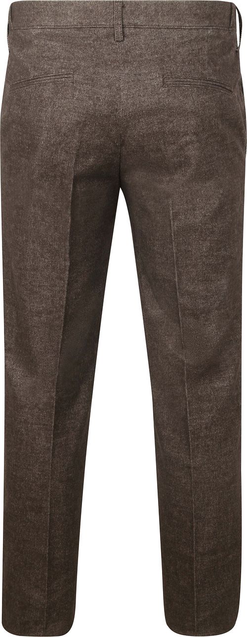 Profuomo Chino Flanell Brun Product / Achterkant