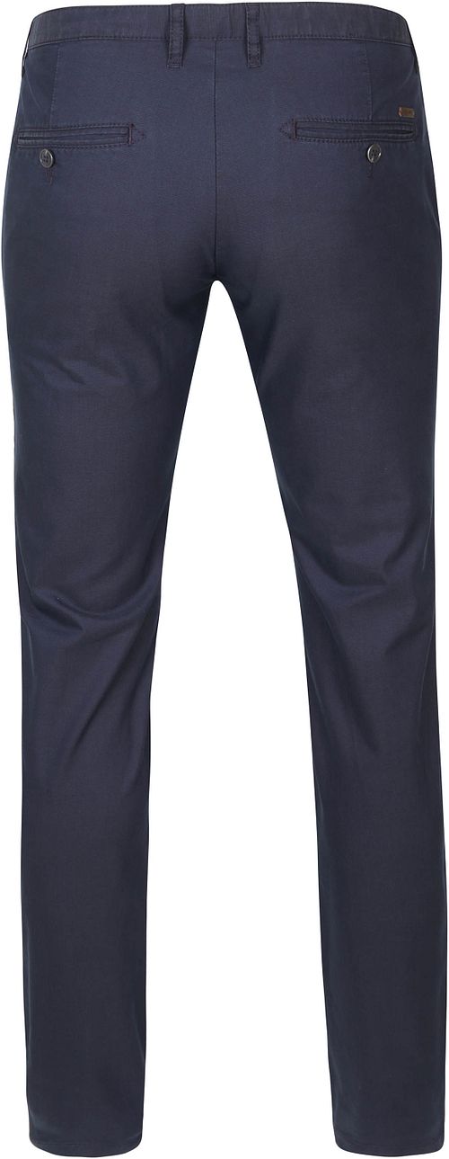 Suitable Chino Sartre 3467 Granatowy Product / Achterkant