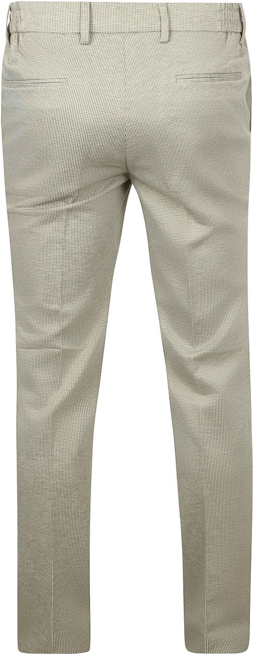 Suitable Das Pantalon Houndstooth Olive