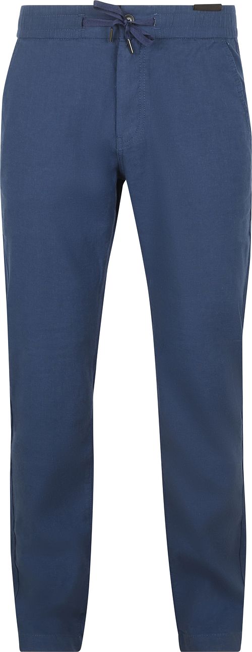 BOSS Chino Sanderson Linnen Blend Donkerblauw Product