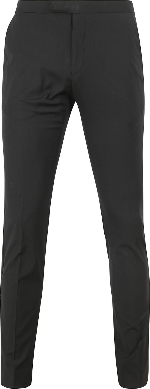 Pantaloni da completo in misto lana neri Product