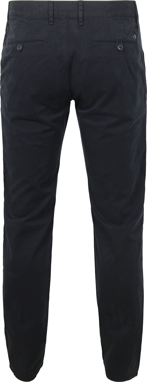 Alberto Lou Chinohose Dunkelblau Product / Achterkant