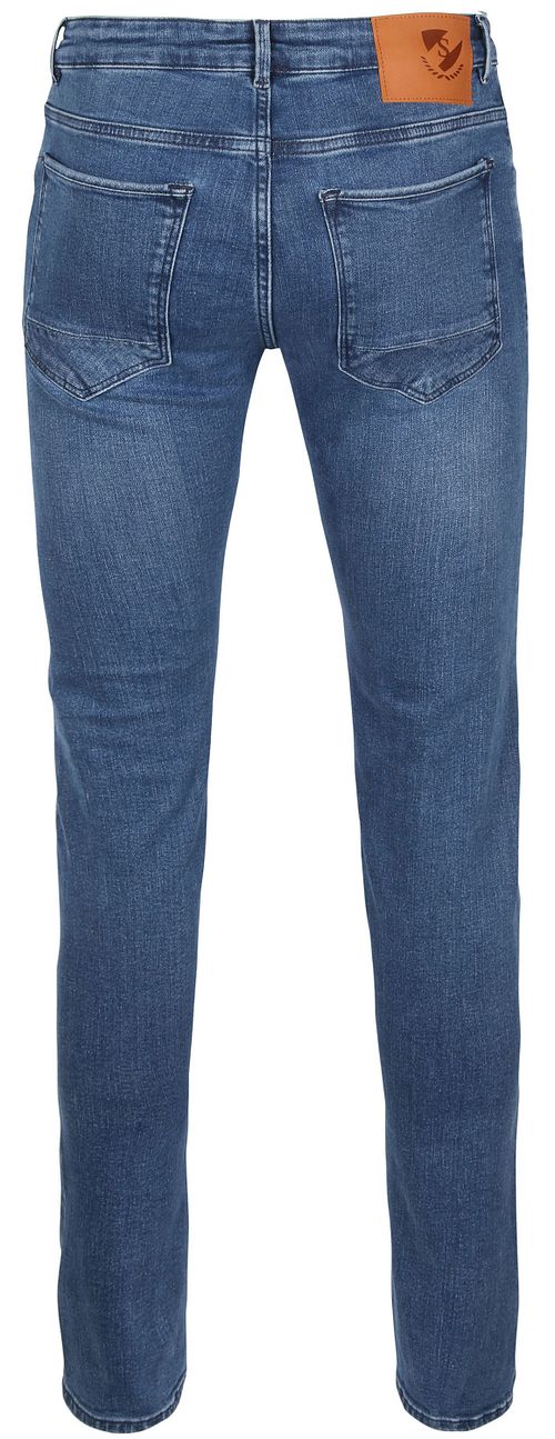 Jeansy Suitable Hume w odcieniu Mid Blue Product / Achterkant