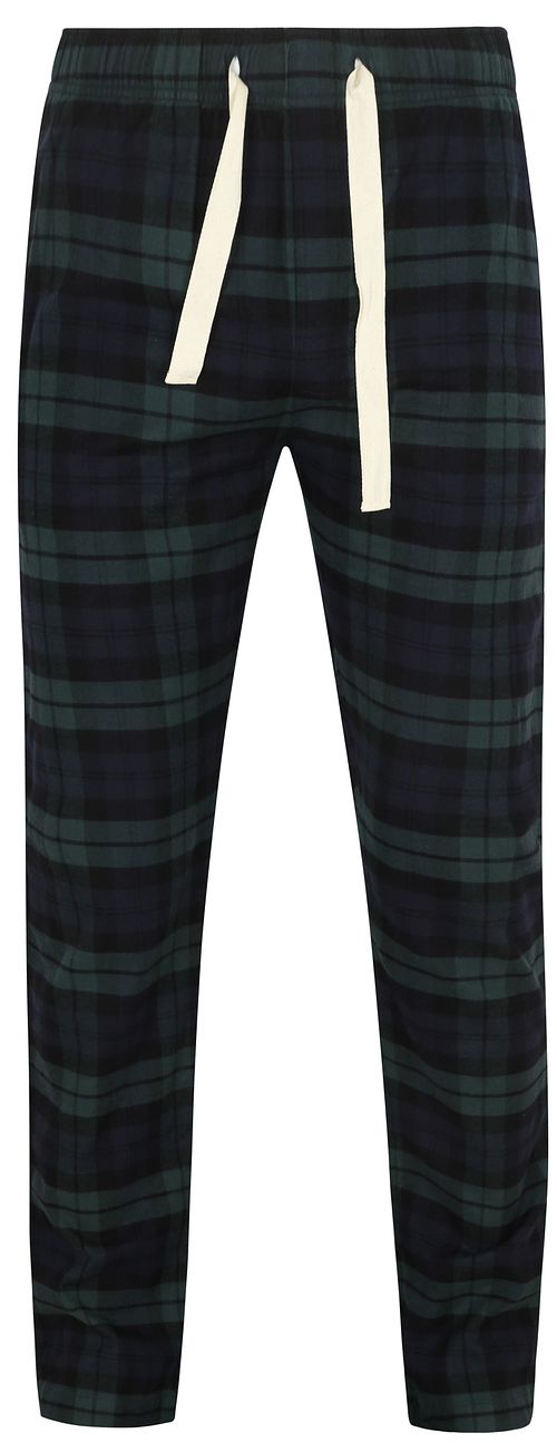 Steppin' Out Lounge Pants Plaid Dark Blue Green Product
