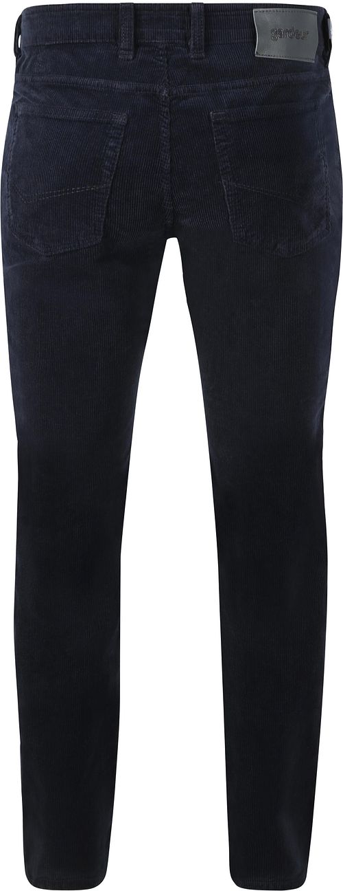 Gardeur Bill Byxa Corduroy Marinblå Product / Achterkant