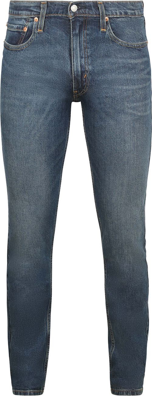 Jeansy Levi's 511 z denimu w kolorze granatowym Product