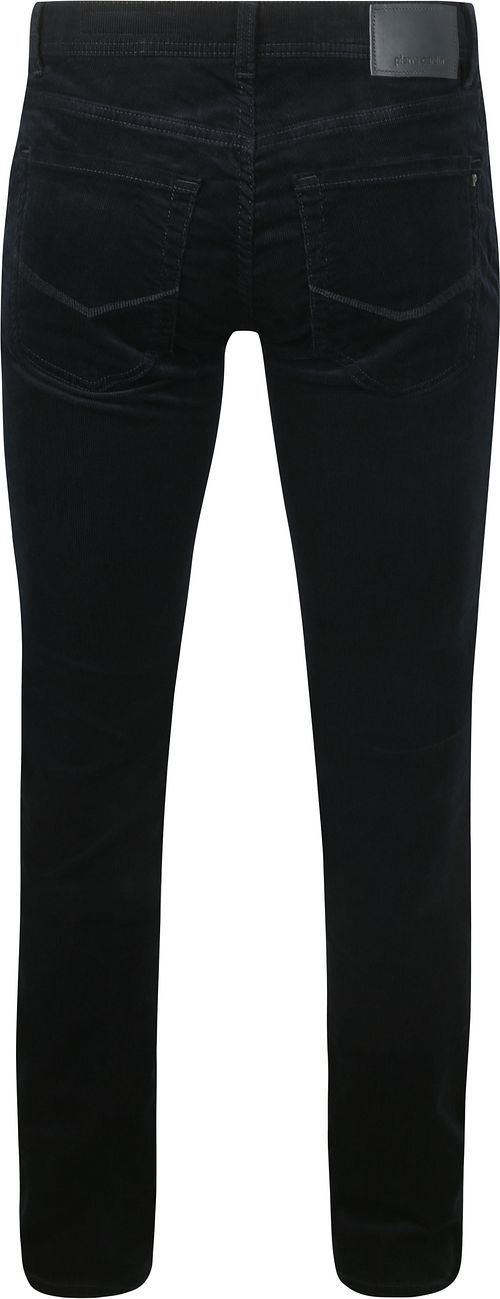 Spodnie Pierre Cardin Lyon Corduroy granatowe Product / Achterkant