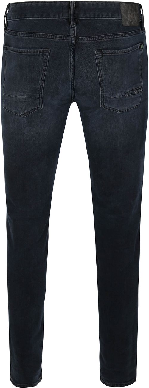 Cast Iron Riser Slim Jeans Vintage Washed Denim Black Product / Achterkant