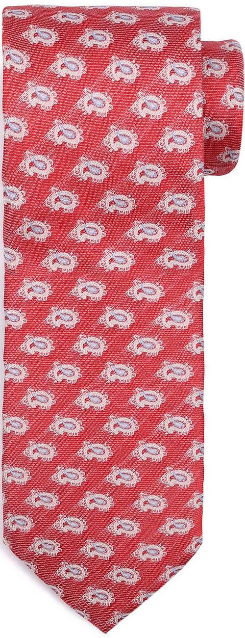 Suitable Slips Siden Paisley Röd Product